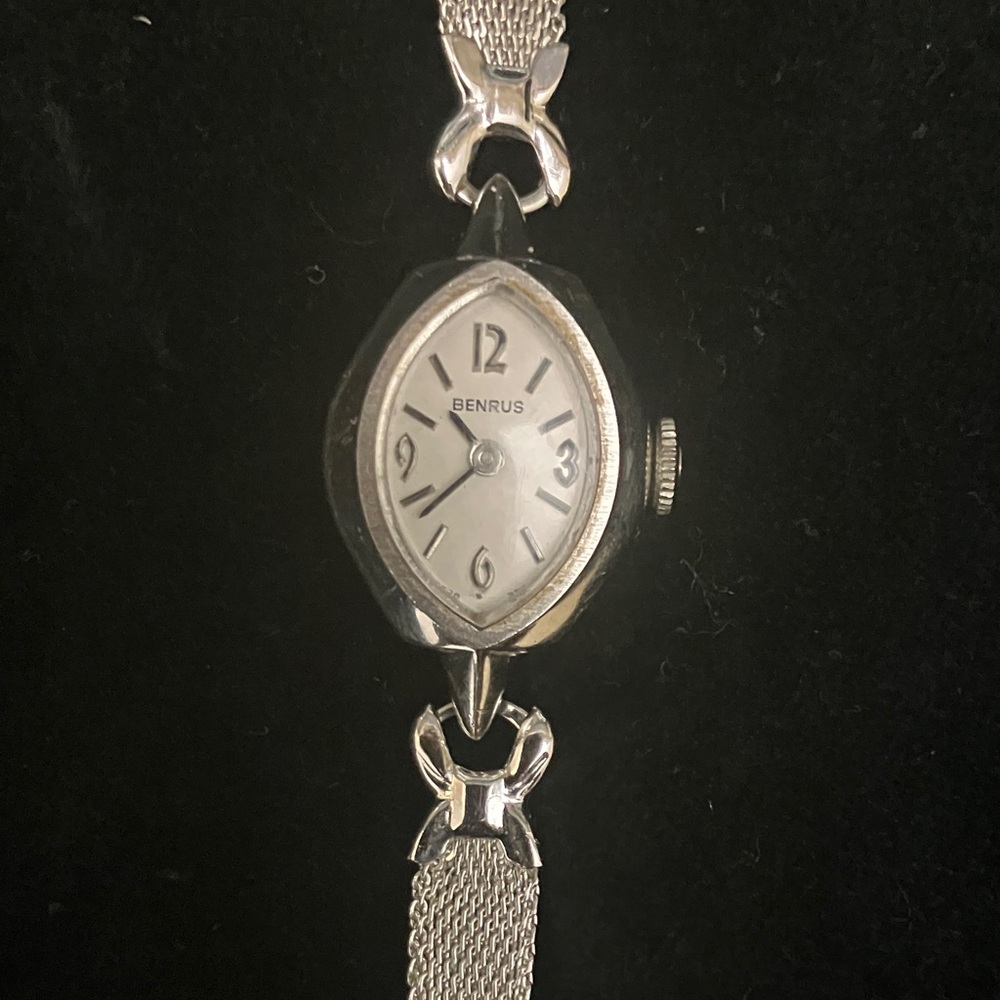 Vintage Benrus Silver Women's Watch